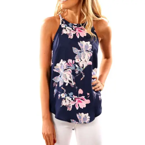Women's Summer Tank Top Ladies Sleeveless Boho Causual Floral Loose Strappy Vest Beach Wear Tops
Women's Summer Tank Top Ladies Sleeveless Boho Causual Floral Loose Strappy Vest Beach Wear Tops