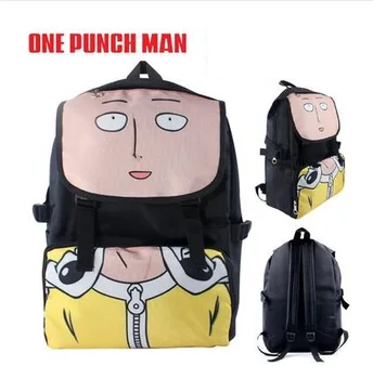 High Q Japanese style Anime ONE PUNCH-MAN Backpack unisex Students BACKPACK computer BAG 
High Q Japanese style Anime ONE PUNCH-MAN Backpack unisex Students BACKPACK computer BAG