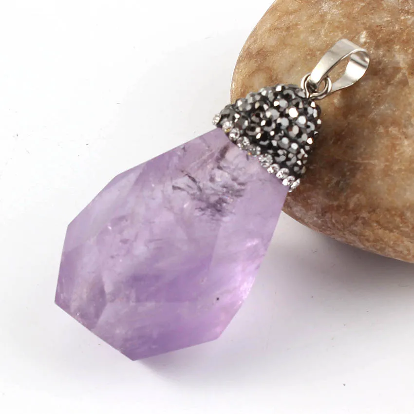 xinshangmie Fashion Natural Stone Purple Crystal Quartzs Amethysts Pendants Irregular Shape For Jewelry Making
xinshangmie Fashion Natural Stone Purple Crystal Quartzs Amethysts Pendants Irregular Shape For Jewelry Making