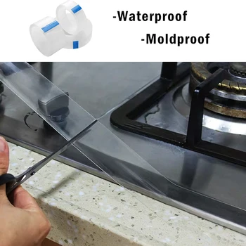 Kitchen Sink Waterproof Mildew Strong Self-adhesive Transparent Tape Bathroom Toilet Crevice Strip Self-adhesive Pool Water Seal
Kitchen Sink Waterproof Mildew Strong Self-adhesive Transparent Tape Bathroom Toilet Crevice Strip Self-adhesive Pool Water Seal