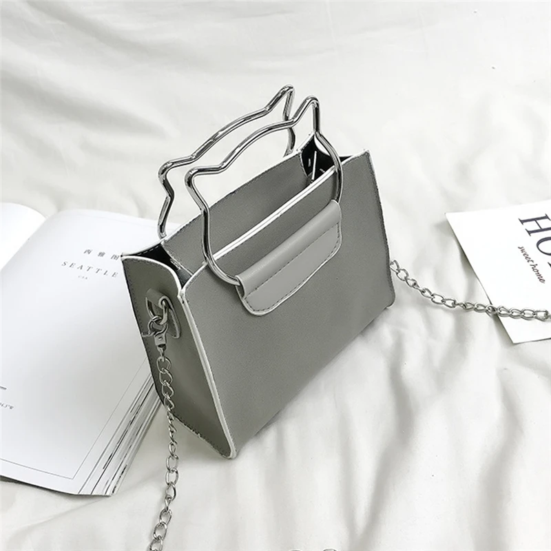 High Quality Cute Cat Ear Metal Handle Ladies Girls Crossbody Shoulder Bags DIY Shoulder Bags Frosted Crossbody Bags
High Quality Cute Cat Ear Metal Handle Ladies Girls Crossbody Shoulder Bags DIY Shoulder Bags Frosted Crossbody Bags