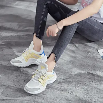 Women Shoes 2019 Summer Casual Women Sneakers Air Mesh Breathable Shoes Flat Platform Casual Shoes Female Trainers White Black
Women Shoes 2019 Summer Casual Women Sneakers Air Mesh Breathable Shoes Flat Platform Casual Shoes Female Trainers White Black