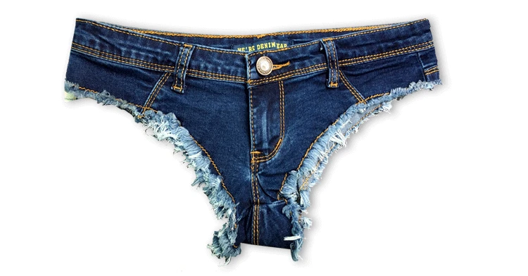 Summer Sexy Low Waist Denim Women Jeans Skinny Elastic Mini Short Pants Hot Butt Tight Exposed Night Club Women Blue Pants Jeans (19)