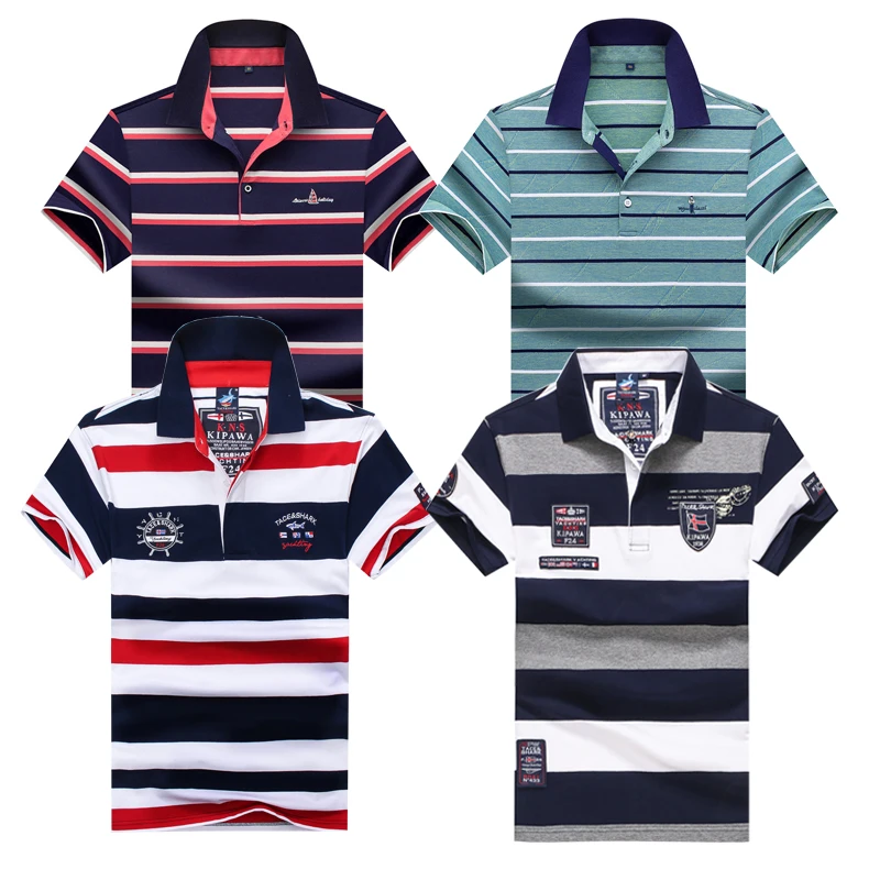 New Arrival 2018 Polo Shirt Brands Striped Smart Casual Tace & Shark Polo Men High Quality Summer Breathable camisa polo
New Arrival 2018 Polo Shirt Brands Striped Smart Casual Tace & Shark Polo Men High Quality Summer Breathable camisa polo