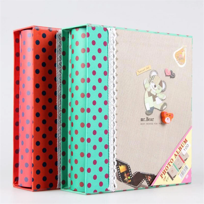 CASEGRACE Cartoon Bear Photo Album Lovely Children Photo Album With Elephant Pattern 7 Inch Interleaf Type Family Photo Album
CASEGRACE Cartoon Bear Photo Album Lovely Children Photo Album With Elephant Pattern 7 Inch Interleaf Type Family Photo Album