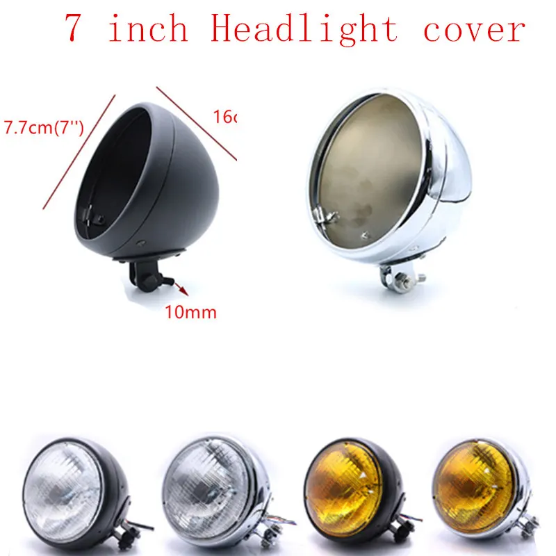 Universal Motorcycle 7" Headlight Housing Headlight Cover Shell Mount Cafe Racer For Harley Honda Yamaha Suzuki Kawasaki
Universal Motorcycle 7" Headlight Housing Headlight Cover Shell Mount Cafe Racer For Harley Honda Yamaha Suzuki Kawasaki