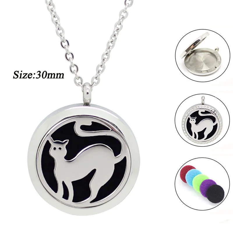With Chain as Gift! 316L Stainless Steel Silver Color 30mm Essential Oil Diffuser Aromatherapy Locket
With Chain as Gift! 316L Stainless Steel Silver Color 30mm Essential Oil Diffuser Aromatherapy Locket