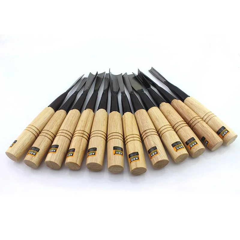 High Quality HSS Carpentry Tongue 12PCS Wood Flat Chisel Jumper Chisel Woodworking Boutique Tools with Carry Bag
High Quality HSS Carpentry Tongue 12PCS Wood Flat Chisel Jumper Chisel Woodworking Boutique Tools with Carry Bag