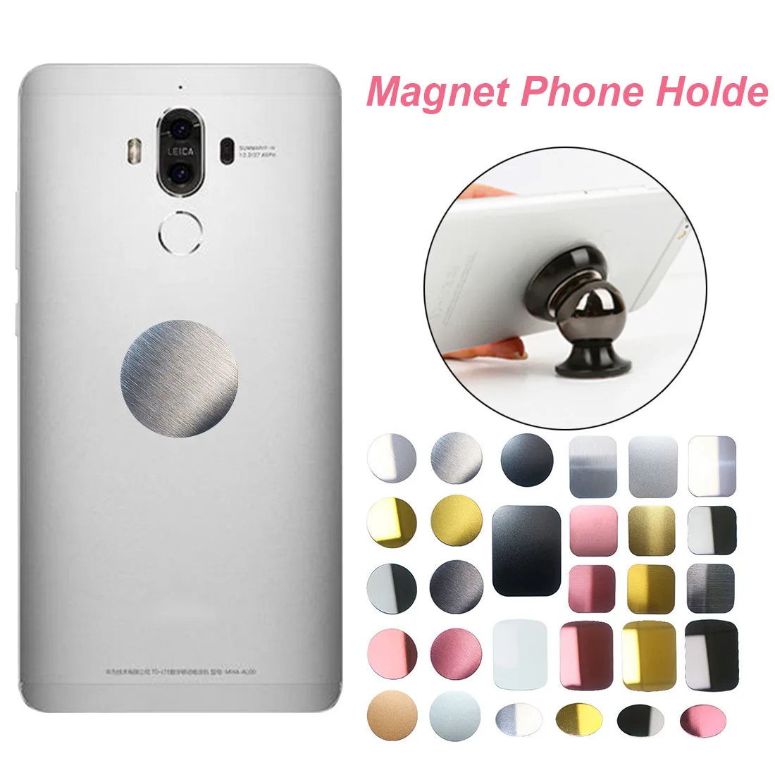 1pcs Universal 35mm matte Brushed Metal Plate disk iron sheet for Magnet Mobile Phone Holder For Magnetic Car Phone Stand holder
1pcs Universal 35mm matte Brushed Metal Plate disk iron sheet for Magnet Mobile Phone Holder For Magnetic Car Phone Stand holder