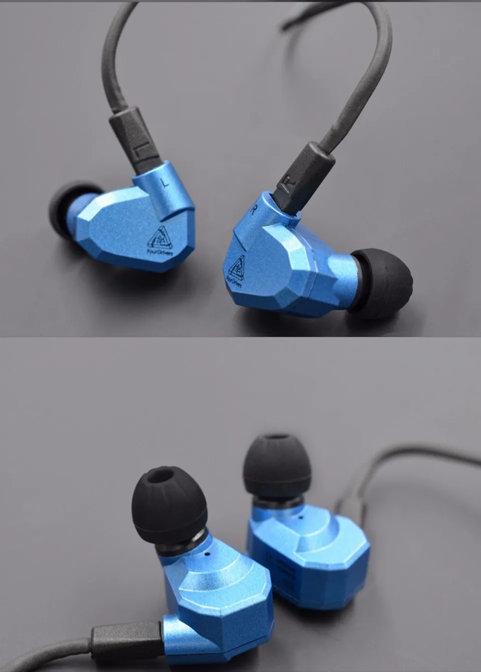 Kz zs5 hybrid earphones 2dd+2ba dynamic balanced armature sport earphones noise isolating in ear headset hifi music earbuds