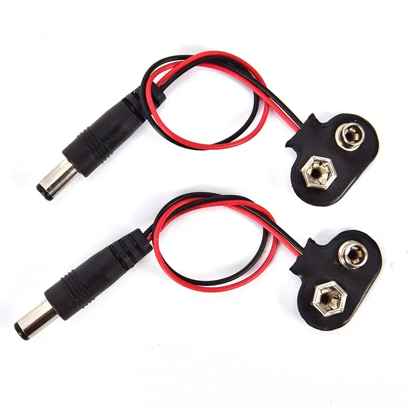 5PCS 9V DC Battery Power Cable Plug Clip Barrel Jack Connector For Arduino DIY I T Type
5PCS 9V DC Battery Power Cable Plug Clip Barrel Jack Connector For Arduino DIY I T Type