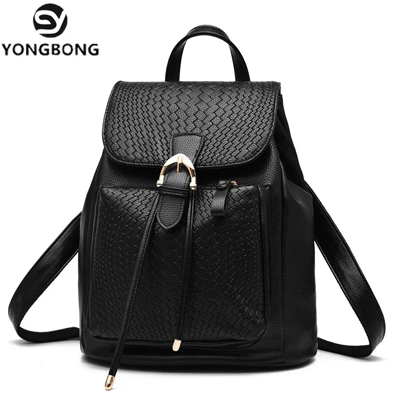 YONGBONG Knitting Fashion Women Backpack Pu Leather Backpacks for Teenage Girls Female School Shoulder Bag Bagpack mochila
YONGBONG Knitting Fashion Women Backpack Pu Leather Backpacks for Teenage Girls Female School Shoulder Bag Bagpack mochila