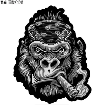 Tri Mishki WCS113 14x17.5cm Bandana Gorilla Patch smoking car sticker funny colorful auto automobile decals
Tri Mishki WCS113 14x17.5cm Bandana Gorilla Patch smoking car sticker funny colorful auto automobile decals