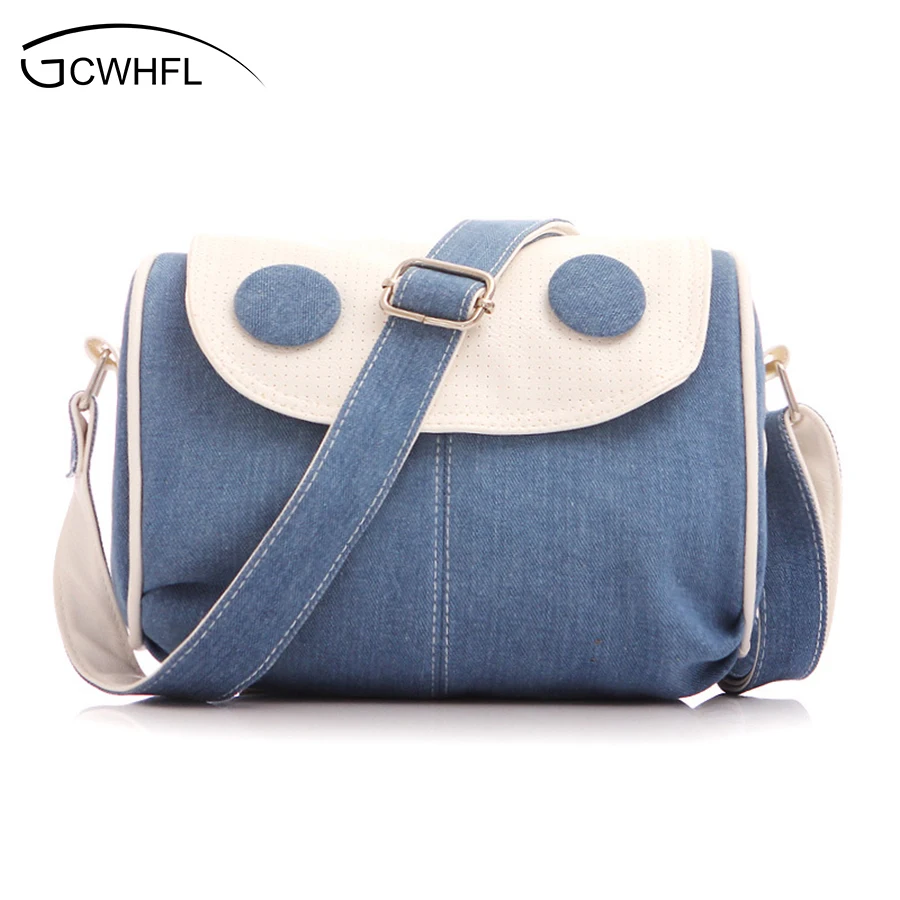 GCWHFL Spring Summer Women Fashion Messenger Bags Cowboy Canvas Girls Shoulder Bag Students Satchel Small Bag For Teenagers
GCWHFL Spring Summer Women Fashion Messenger Bags Cowboy Canvas Girls Shoulder Bag Students Satchel Small Bag For Teenagers