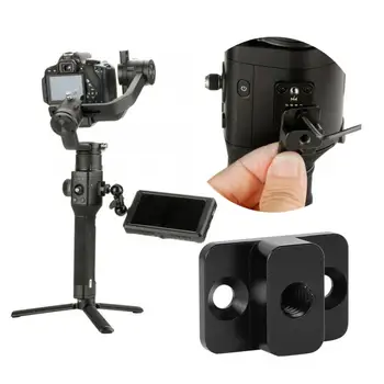 Portable Metal Extension Plate 1/4 Inch Screw External Monitor Mount for DJI RONIN S Gimbal External Monitor Mount
Portable Metal Extension Plate 1/4 Inch Screw External Monitor Mount for DJI RONIN S Gimbal External Monitor Mount