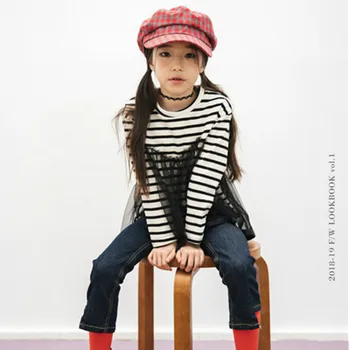 New 2018 Autumn Children T-shirt Outfit Girls T-shirt Kid Mesh Tee Shirt Baby Tee Tops Long Sleeve Toddler Stripes T-shirt,#3154
New 2018 Autumn Children T-shirt Outfit Girls T-shirt Kid Mesh Tee Shirt Baby Tee Tops Long Sleeve Toddler Stripes T-shirt,#3154