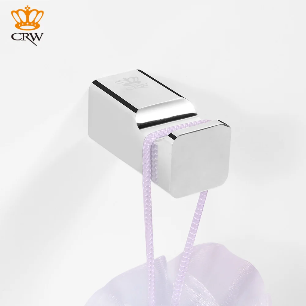 CRW 72010 Bathroom Product 3pcs Solid Brass Chrome Wall Mounted Robe Hook Clothes / Towel Hook
CRW 72010 Bathroom Product 3pcs Solid Brass Chrome Wall Mounted Robe Hook Clothes / Towel Hook