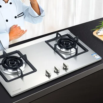 High Quality Brushed Metal Gas Stove Switch Knob Embedded Gas Stove Switch Knob Kitchen Accessories
