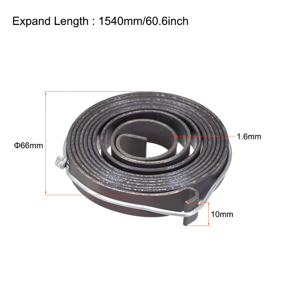 Uxcell 7 Sizes Drill Press Spring Drill Press Quill Feed Return Coil Assembly Spring Steel Chemical Blackening Finish 1PCS
Uxcell 7 Sizes Drill Press Spring Drill Press Quill Feed Return Coil Assembly Spring Steel Chemical Blackening Finish 1PCS