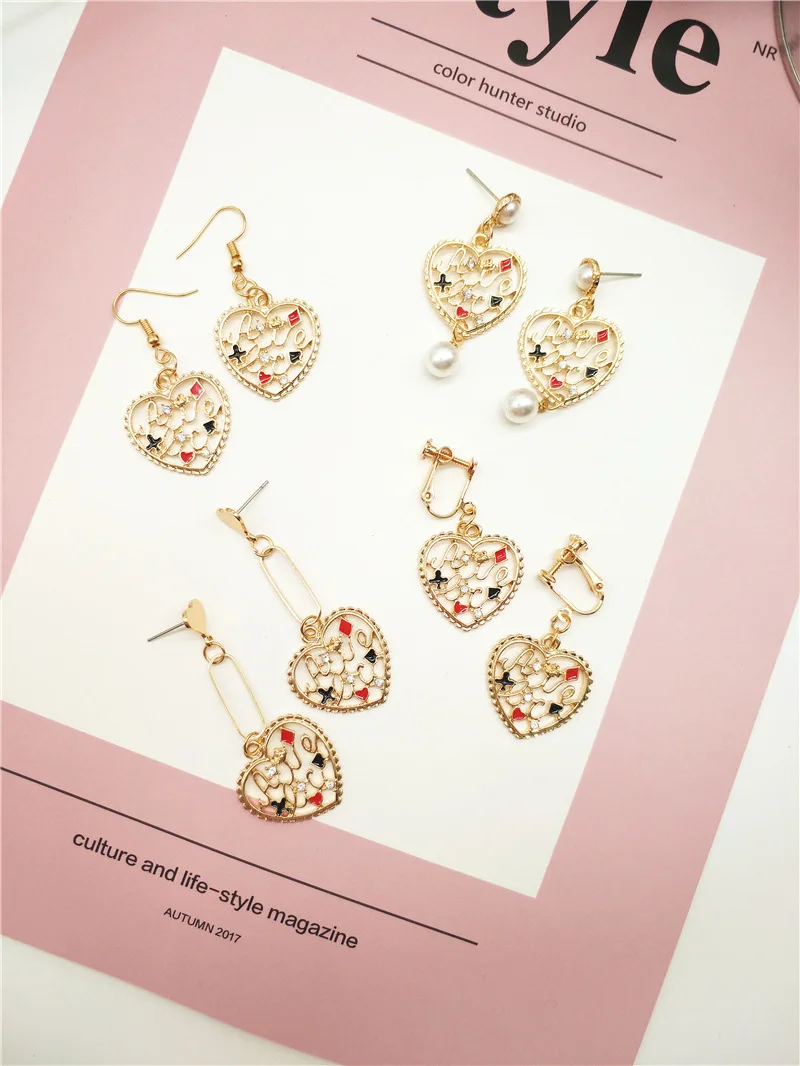 Korea Handmade Alloy Baroque Hollow Heart Women Drop Earrings Bangle Earrings Fashion Jewelry Accessories-JQDPER077D5
Korea Handmade Alloy Baroque Hollow Heart Women Drop Earrings Bangle Earrings Fashion Jewelry Accessories-JQDPER077D5