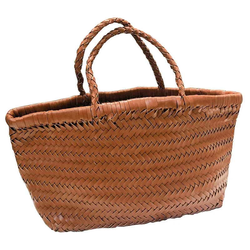 New Thai Straw Bag Single Shoulder Beach Rattan Package Holiday Handbag Handmade Seaweed Woven Bag
New Thai Straw Bag Single Shoulder Beach Rattan Package Holiday Handbag Handmade Seaweed Woven Bag
