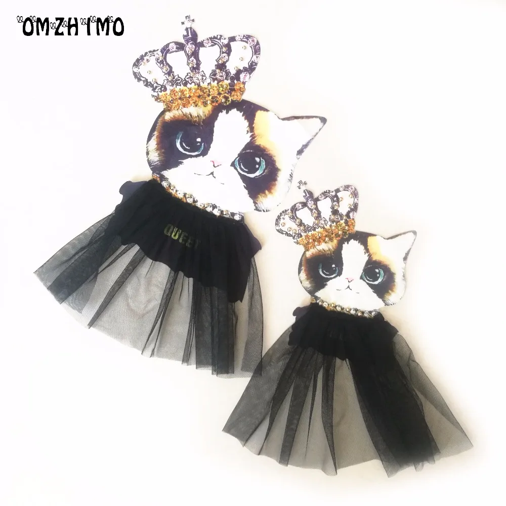 Large small Beaded Patch Crown Cat Printed Lace Dress Patchwork Sewing Fabric Accessories Applique Stick Clothes Decorate
Large small Beaded Patch Crown Cat Printed Lace Dress Patchwork Sewing Fabric Accessories Applique Stick Clothes Decorate