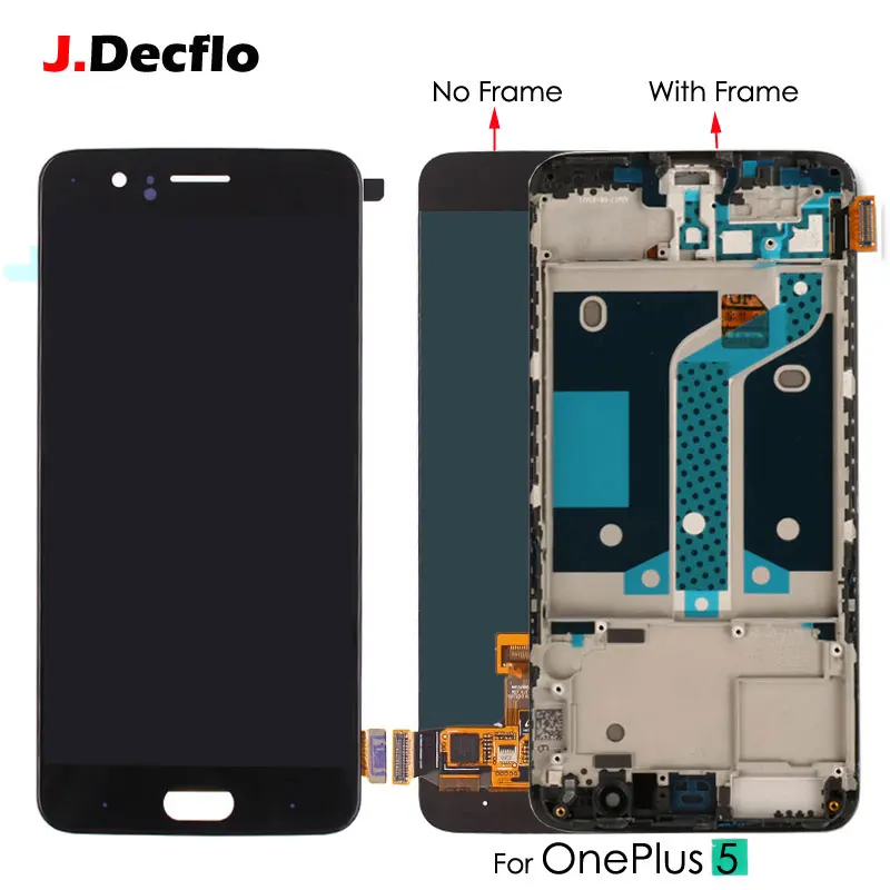 1+5 AMOLED Replacement For Oneplus 5 A5000 LCD Display Touch Screen Digitizer Assembly 5.5 inch Black / White
1+5 AMOLED Replacement For Oneplus 5 A5000 LCD Display Touch Screen Digitizer Assembly 5.5 inch Black / White