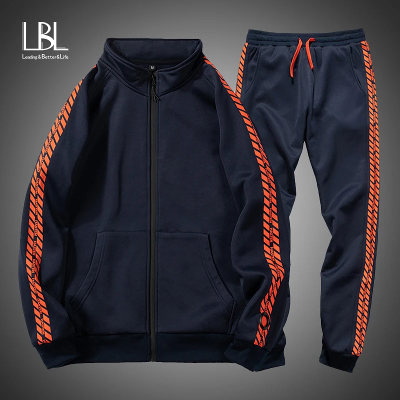 Fashion Men Tracksuit Set 2019 Autumn Sporting Suit 2PC Zipper Sweatshirt +Sweatpants Mens Clothing 2 Pieces Sets Slim Tracksuit
Fashion Men Tracksuit Set 2019 Autumn Sporting Suit 2PC Zipper Sweatshirt +Sweatpants Mens Clothing 2 Pieces Sets Slim Tracksuit