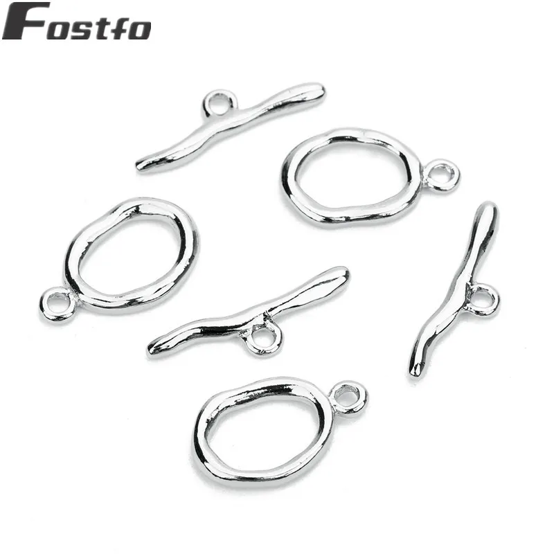 Fostfo 5pcs/lot Metal Copper Curved OT Clasps Toggle Clasps Accessories For Bracelet Necklace Handmade Jewelry Making Supplies
Fostfo 5pcs/lot Metal Copper Curved OT Clasps Toggle Clasps Accessories For Bracelet Necklace Handmade Jewelry Making Supplies