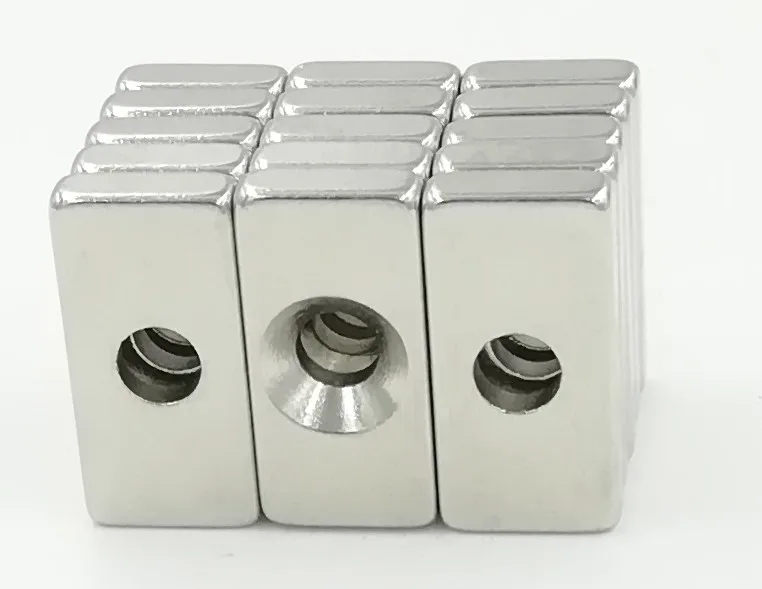 50pcs NdFeB Fix Magnet 20x10x4 mm with M4 Screw Countersunk Hole Block Neodymium Rare Earth Permanent Magnet 20*10*4-4
50pcs NdFeB Fix Magnet 20x10x4 mm with M4 Screw Countersunk Hole Block Neodymium Rare Earth Permanent Magnet 20*10*4-4