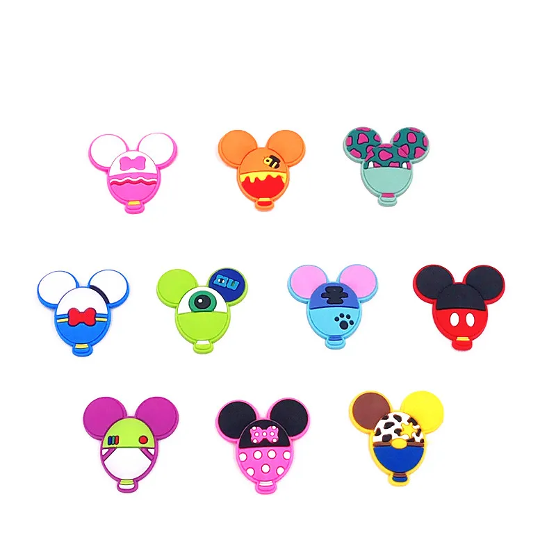 New 10PCS Cute Minnie Mickey Head PVC Flat back DIY Shoe Charms Phone Case Decoration Gadgets Kids Gift Charms Accessories
New 10PCS Cute Minnie Mickey Head PVC Flat back DIY Shoe Charms Phone Case Decoration Gadgets Kids Gift Charms Accessories