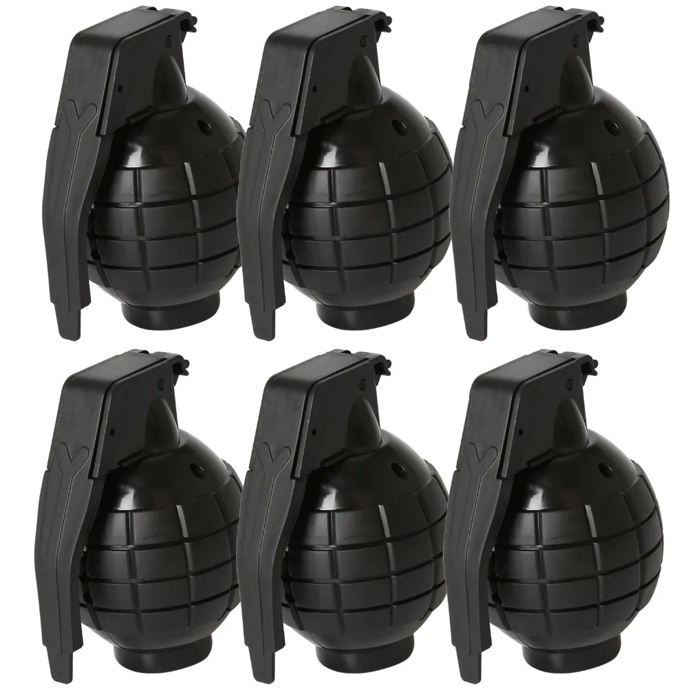 6 PCS Toy Hand Grenades Pretend Toys Action Commando Series Musical Toy Pretend Play Novelty Toy with Lights and Sounds for Kids
6 PCS Toy Hand Grenades Pretend Toys Action Commando Series Musical Toy Pretend Play Novelty Toy with Lights and Sounds for Kids