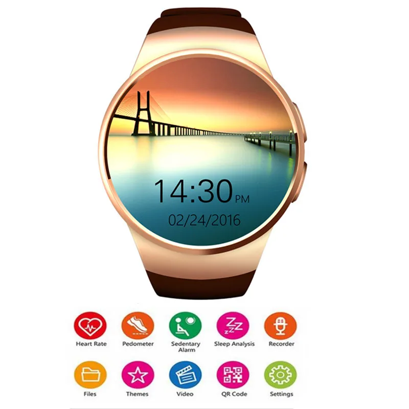 Fashion Gold Smart Watch Connected Wristwatch with Heart Rate Monitor Call Message reminder Smartwach phone for iphone xiaomi
Fashion Gold Smart Watch Connected Wristwatch with Heart Rate Monitor Call Message reminder Smartwach phone for iphone xiaomi