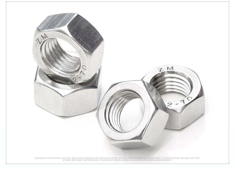 100pcs/lot M3 Din934 304 stainless steel hex nut hexagon nus 18 kinds of sizes (M2-M30) for choosing1193
100pcs/lot M3 Din934 304 stainless steel hex nut hexagon nus 18 kinds of sizes (M2-M30) for choosing1193