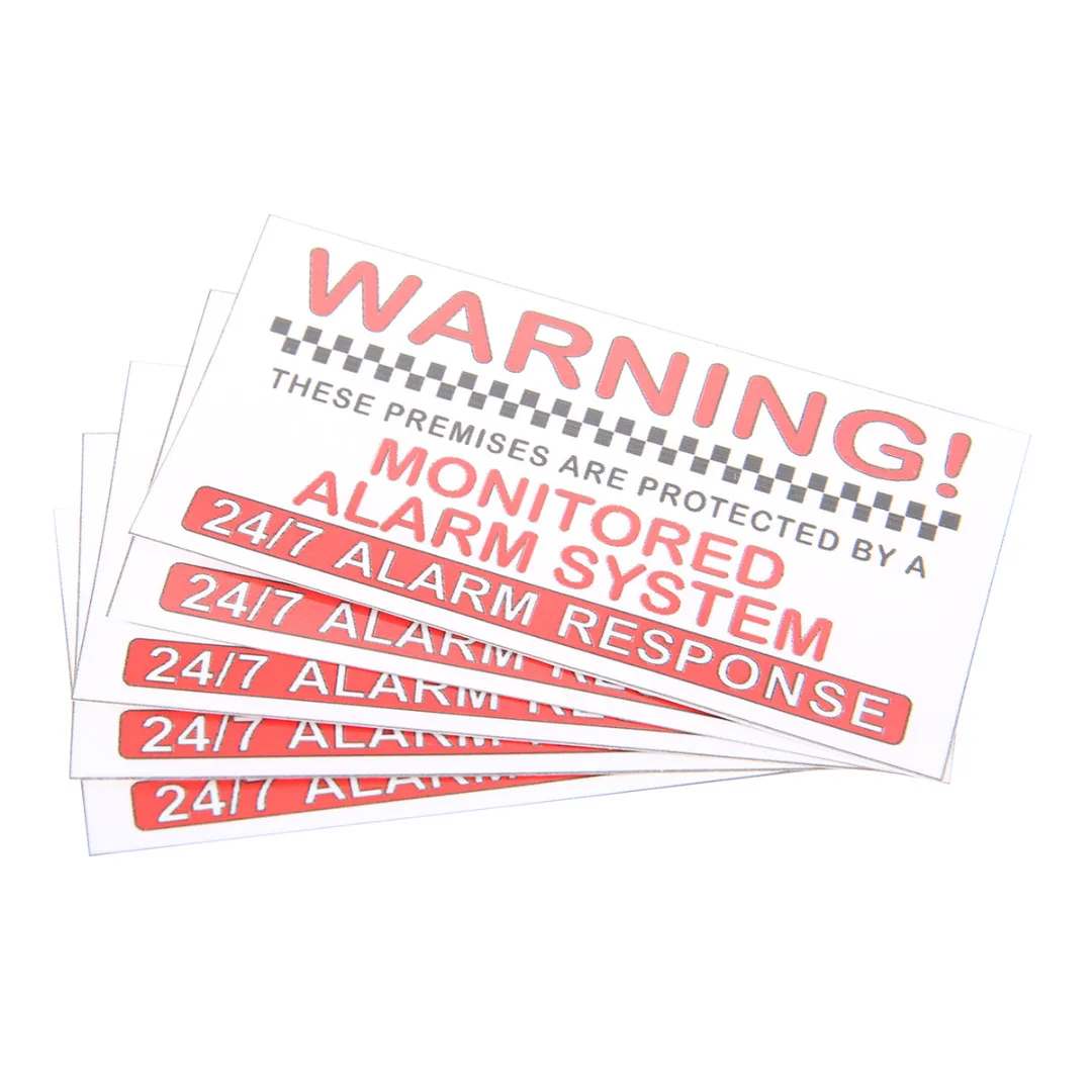 5Pcs Camera Video Surveillance Sign Sticker Alarm System Monitored External Sign Notice Warning Security Sticker
5Pcs Camera Video Surveillance Sign Sticker Alarm System Monitored External Sign Notice Warning Security Sticker