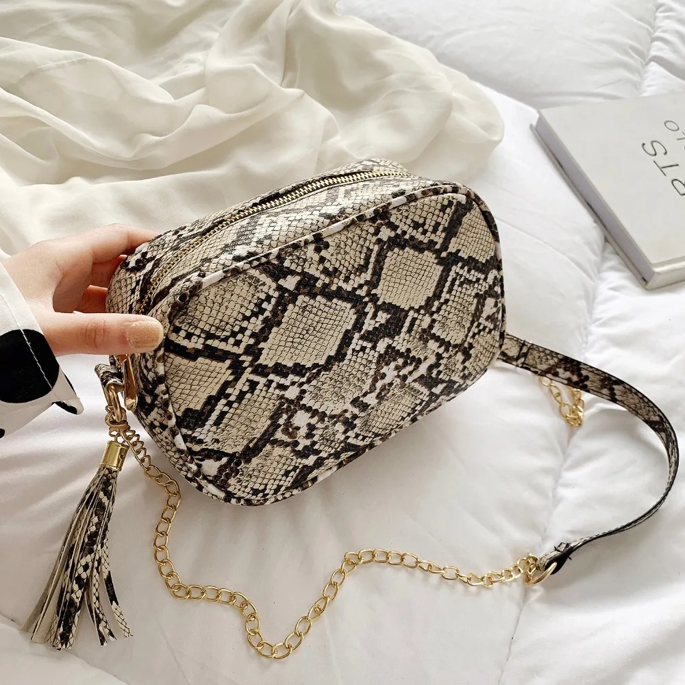 Serpentine PU Leather Small Crossbody Bags For Women 2019 New Fashion Travel Shoulder Messenger Bag Ladies Purses and Handbags
Serpentine PU Leather Small Crossbody Bags For Women 2019 New Fashion Travel Shoulder Messenger Bag Ladies Purses and Handbags