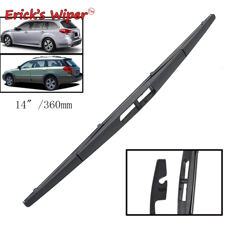 Erick's Wiper 14" Rear Wiper Blade For Subaru Legacy MK4 MK5 2003 - 2014 Windshield Windscreen Rear Window
Erick's Wiper 14" Rear Wiper Blade For Subaru Legacy MK4 MK5 2003 - 2014 Windshield Windscreen Rear Window