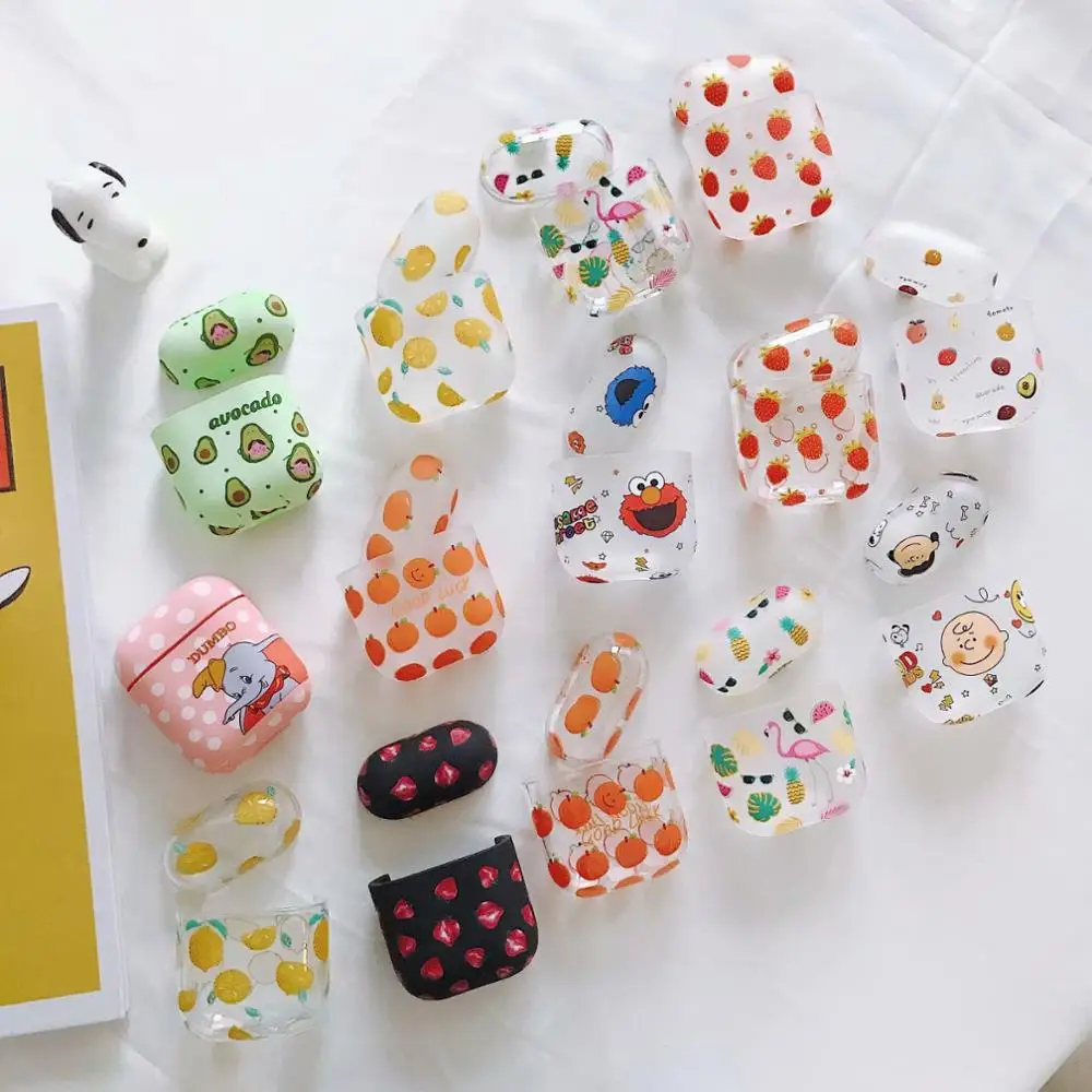 Summer fruit Avocado Strawberry orange Lemon Earphone Headset Accessories PC case For Airpods Wireless Bluetooth Headset bags
Summer fruit Avocado Strawberry orange Lemon Earphone Headset Accessories PC case For Airpods Wireless Bluetooth Headset bags