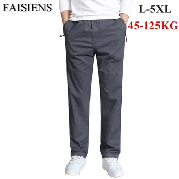 FAISIENS Men Casual Pants Elastic Waist Big Sizes 2XL 3XL 4XL 5XL Solid Black Gray Army Green Zippered Pocket Cotton Men Pants
FAISIENS Men Casual Pants Elastic Waist Big Sizes 2XL 3XL 4XL 5XL Solid Black Gray Army Green Zippered Pocket Cotton Men Pants