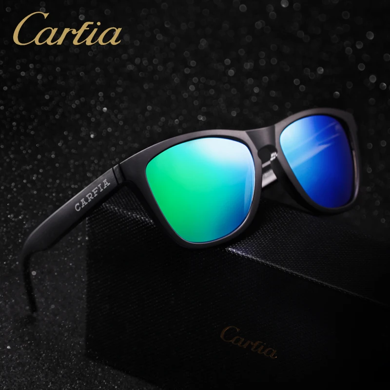 Carfia Men Retro Sunglasses Polarized Vintage Sun Glasses Square Driving Eyewear Green Mirror Lens Brand Designer 100% UV400
Carfia Men Retro Sunglasses Polarized Vintage Sun Glasses Square Driving Eyewear Green Mirror Lens Brand Designer 100% UV400