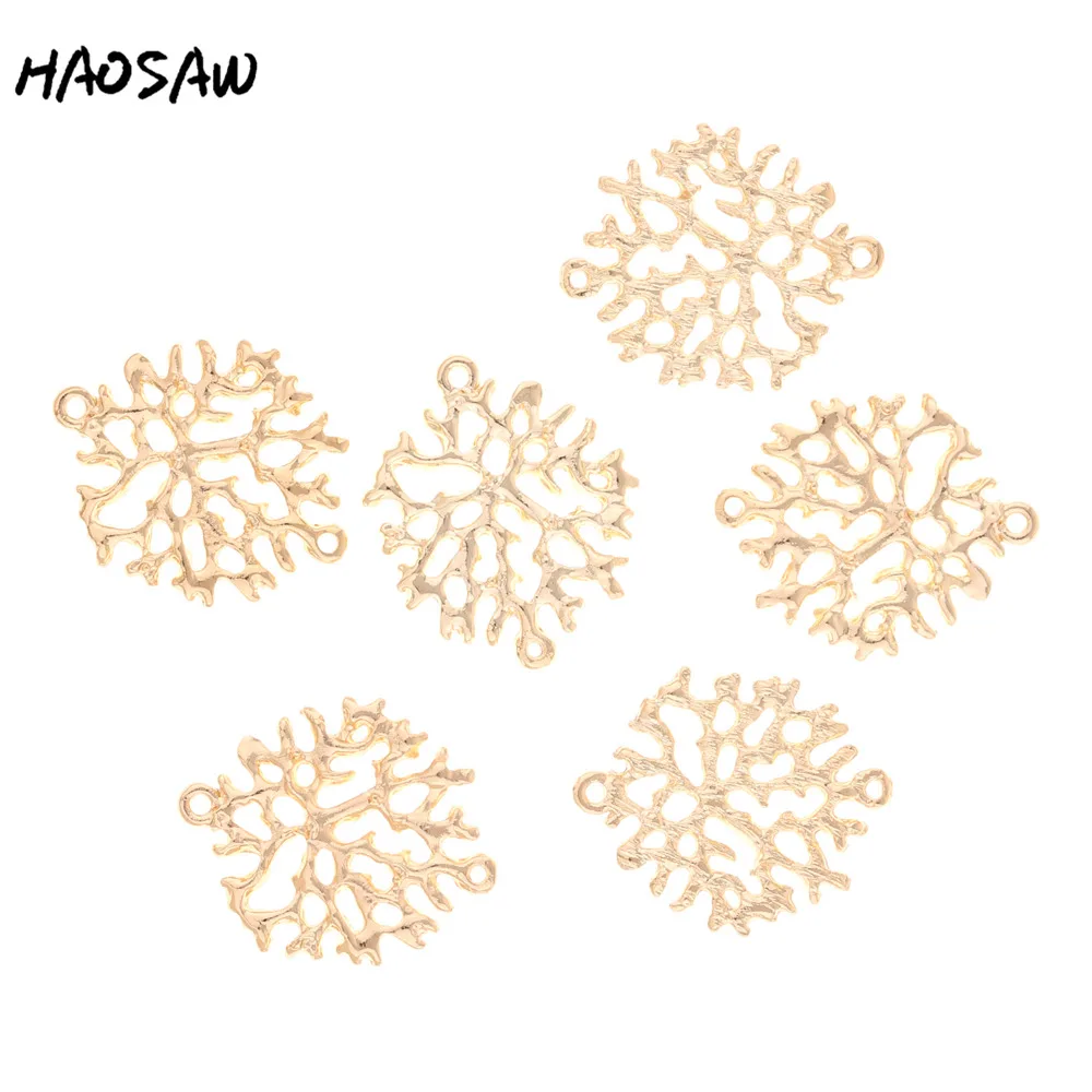 HAOSAW 22*27MM 6Pcs/Lot Tree Leaf Connected Earring Accessories Parts/Handmade Jewelry Findings/Earrings Accessories
HAOSAW 22*27MM 6Pcs/Lot Tree Leaf Connected Earring Accessories Parts/Handmade Jewelry Findings/Earrings Accessories