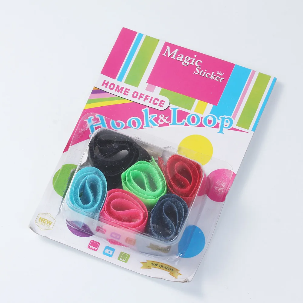 2017 New Multifunctional Magic Cable Ties Tape Wiring Earphone Computer Nylon Rectangle 1Set( 6 Colors Random ) 18*2cm
2017 New Multifunctional Magic Cable Ties Tape Wiring Earphone Computer Nylon Rectangle 1Set( 6 Colors Random ) 18*2cm