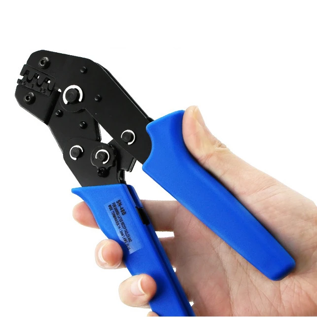 1PC 2.8/3.96/4.8/5.08/6.3 mm Cables Crimping Pliers Tool for non-Insulated Terminal Crimper 26-16 AWG self-adjust
1PC 2.8/3.96/4.8/5.08/6.3 mm Cables Crimping Pliers Tool for non-Insulated Terminal Crimper 26-16 AWG self-adjust