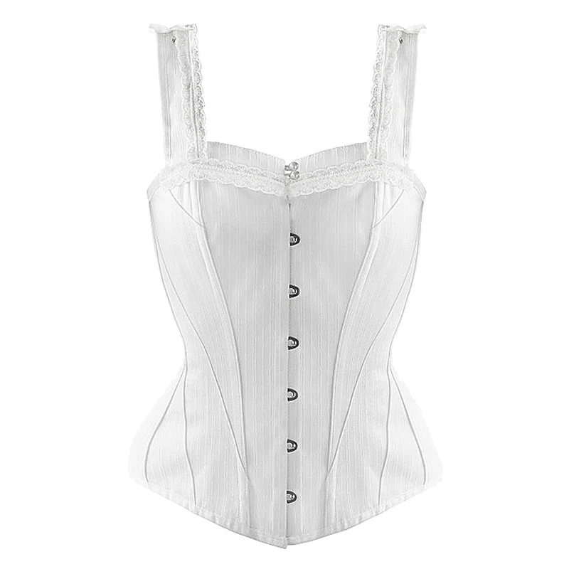 14 Steel Boned Cotton Overbust Corset With Straps Plus Size Female Bridal Corset Tops Sexy Waist Reduction Bustier Corset 6XL
14 Steel Boned Cotton Overbust Corset With Straps Plus Size Female Bridal Corset Tops Sexy Waist Reduction Bustier Corset 6XL