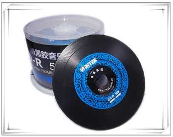 Wholesale 25 discs A+ Ri-brand Blank Printed 52x 700MB Black/Blue CD-R 
Wholesale 25 discs A+ Ri-brand Blank Printed 52x 700MB Black/Blue CD-R