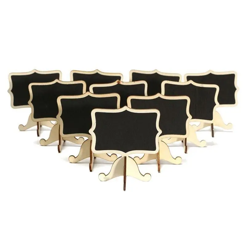24 sets Mini blackboard Message and Number of position table Place Sign Table for the wedding