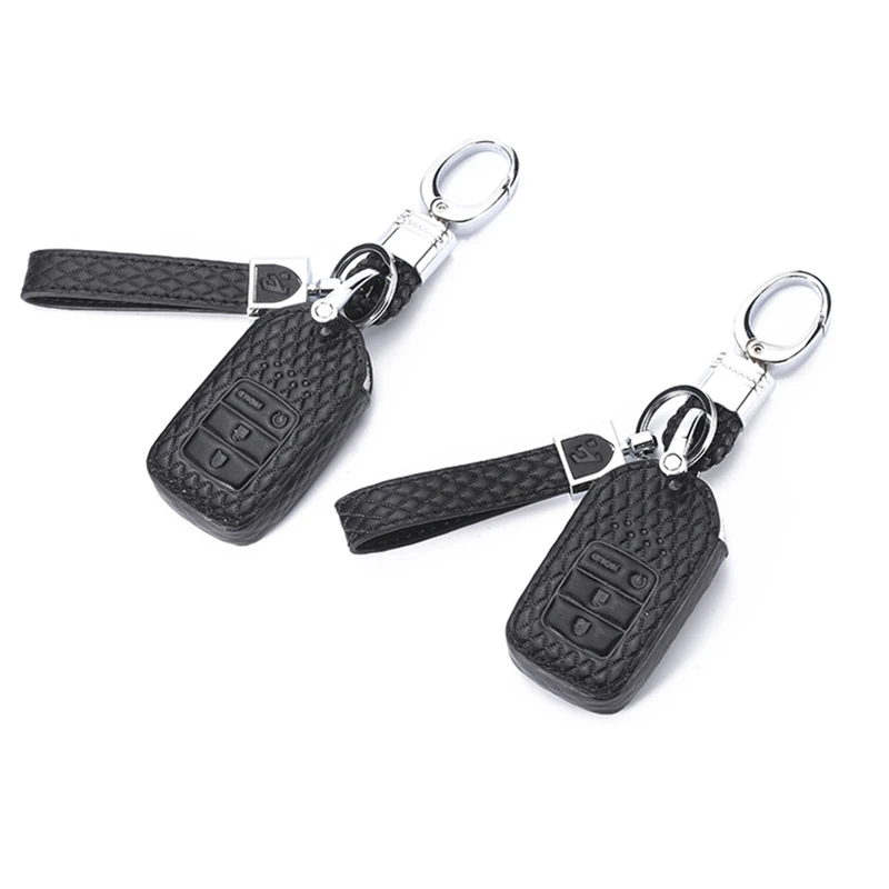 1 Pcs Car Key Case Cover Leather Key 4 Buttons Holder Chain For Honda Accord Civic CR-V CRV City Jazz Pilot Key Shell Protector
1 Pcs Car Key Case Cover Leather Key 4 Buttons Holder Chain For Honda Accord Civic CR-V CRV City Jazz Pilot Key Shell Protector