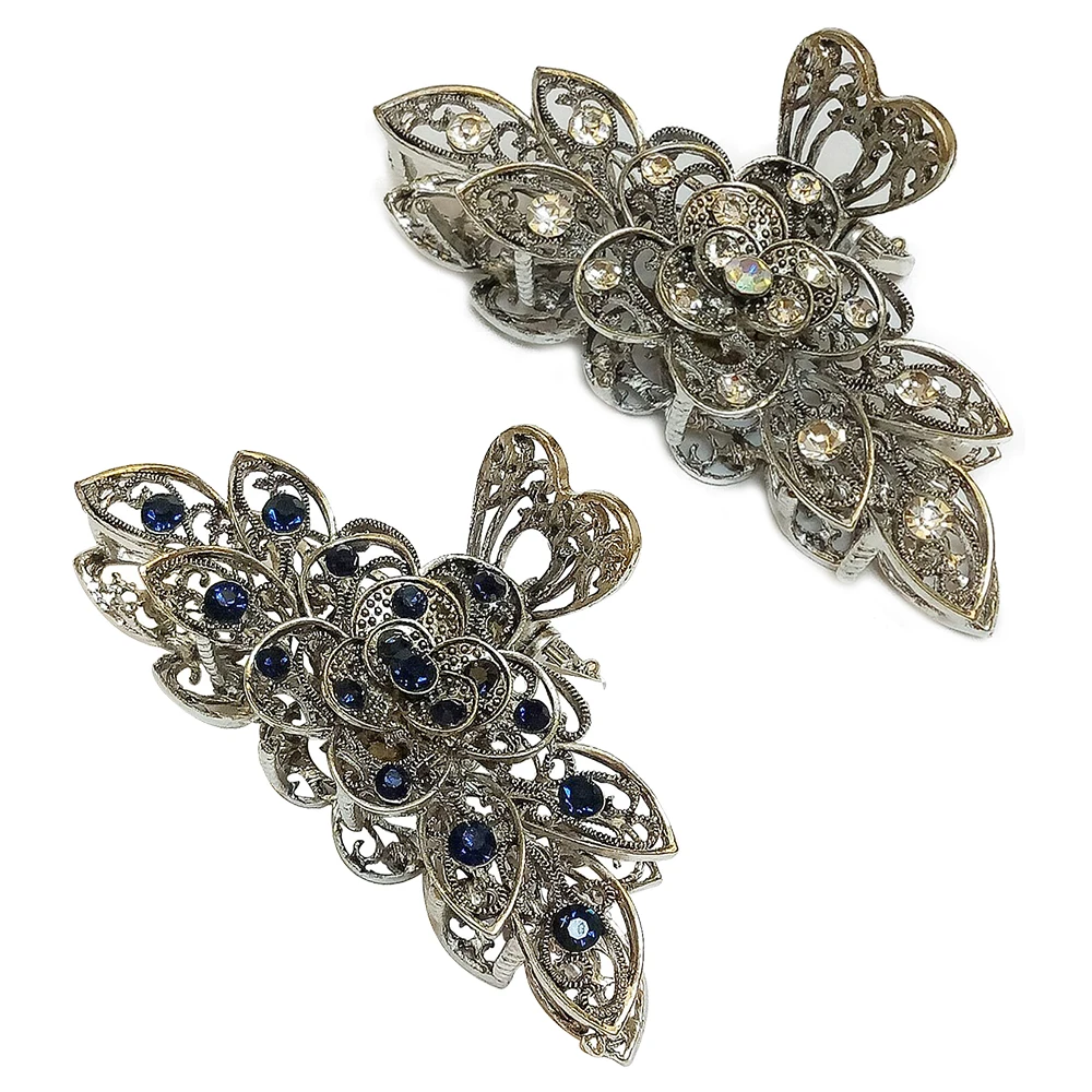 Fashion Hair Claws Clips Women Hair Barrette Hairpin Crab Rhinestone Alloy Hair Clamps Clips Claws Barrettes Hair Accessories
Fashion Hair Claws Clips Women Hair Barrette Hairpin Crab Rhinestone Alloy Hair Clamps Clips Claws Barrettes Hair Accessories