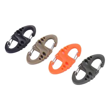 Plastic Steel Light S Type Pierced Keychain Camping Bottle Hooks Backpack Clasps Climbing Carabiners 3 Colors
Plastic Steel Light S Type Pierced Keychain Camping Bottle Hooks Backpack Clasps Climbing Carabiners 3 Colors
