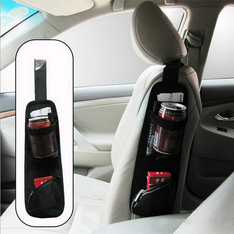 02 Car Auto Seat Side Back Storage Pocket Holder